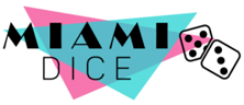 Miami Dice Casino Logo