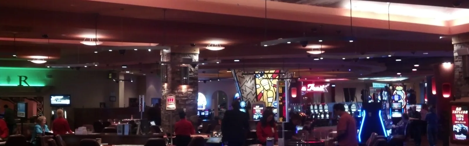 The gaming floor of a licensed US casino