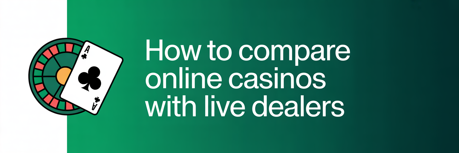 Compare Online Casinos Live Dealers