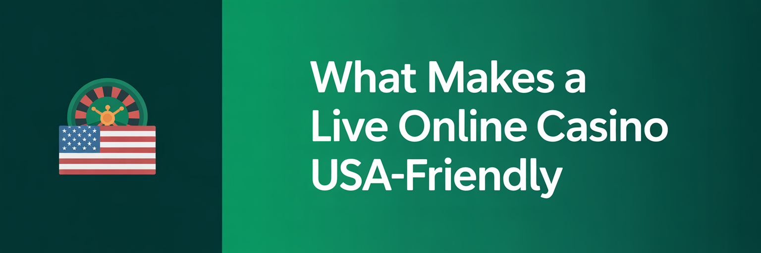 Live Online Casino USA-Friendly